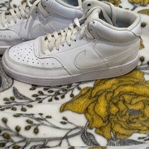 Nike Women's or men’s White High-Top Sneakers